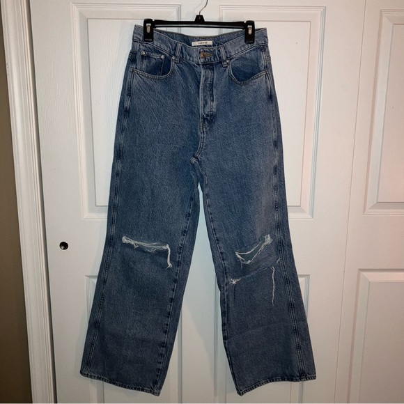 NEW Pacsun High-Waisted Ripped Baggy Jeans - Picture 4 of 12